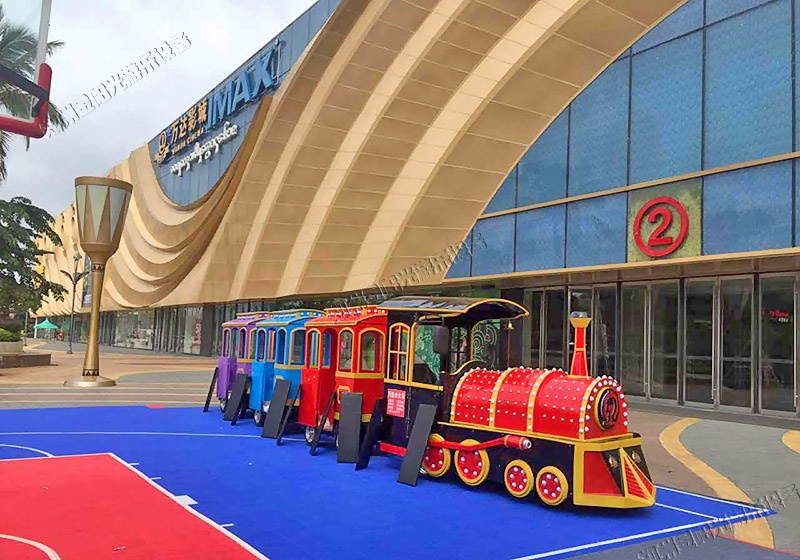 客戶場地觀光小火車實拍